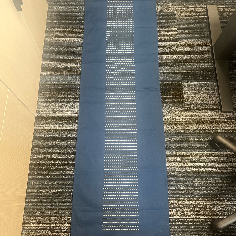 Blue Waves Table Runner